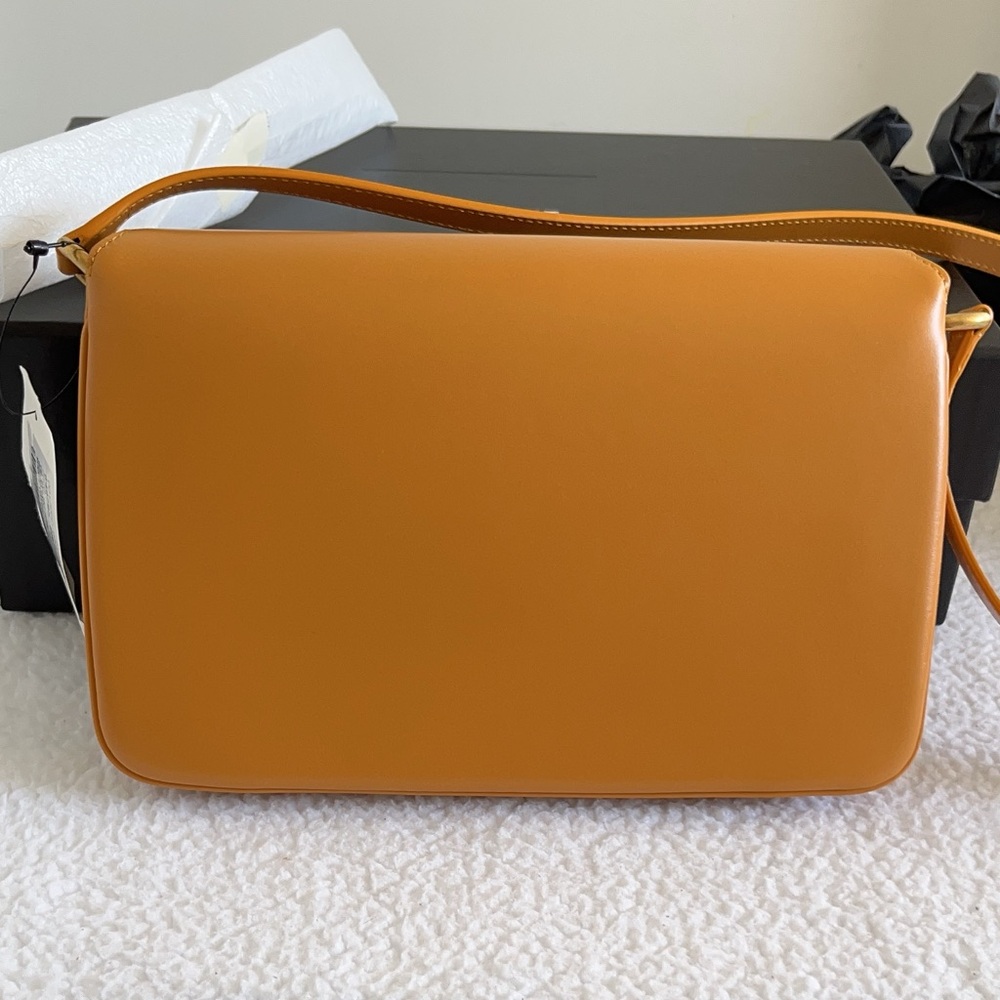 Saint Laurent YSL Smooth Calfskin Le Maillon Leather Shoulder Bag - Picture 4 of 16